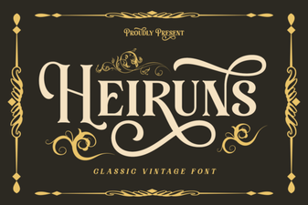Discover the Heiruns Font for Your Creative Projects