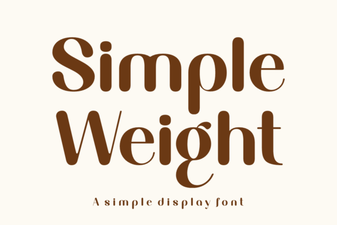 Simple Fonts for Clean Design