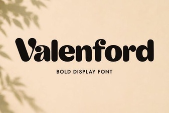 Introducing the Valenford Font for Your Designs
