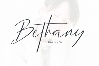 Bethany Script Font: Elegant Design for Your Projects