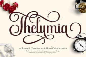 Thelumia Font: Creative Typography Projects