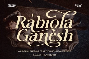 Rabiola Ganesh Font: Artful Typography for Design Projects